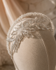 Kristal Kar Tanesi Gelin Tacı | El Yapımı Lüks Bridal Headpiece