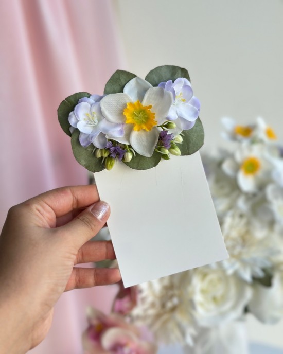 Spring Blossom | Çiçekli Damat Cep Çiçeği