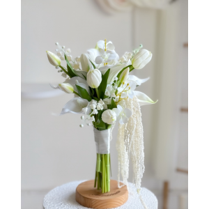 Elegan Gala ve Amaranthus Gelin Buketi